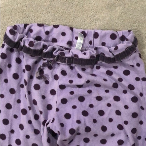 Purple pajama bottoms size large Colorado clothing - Picture 2 of 3